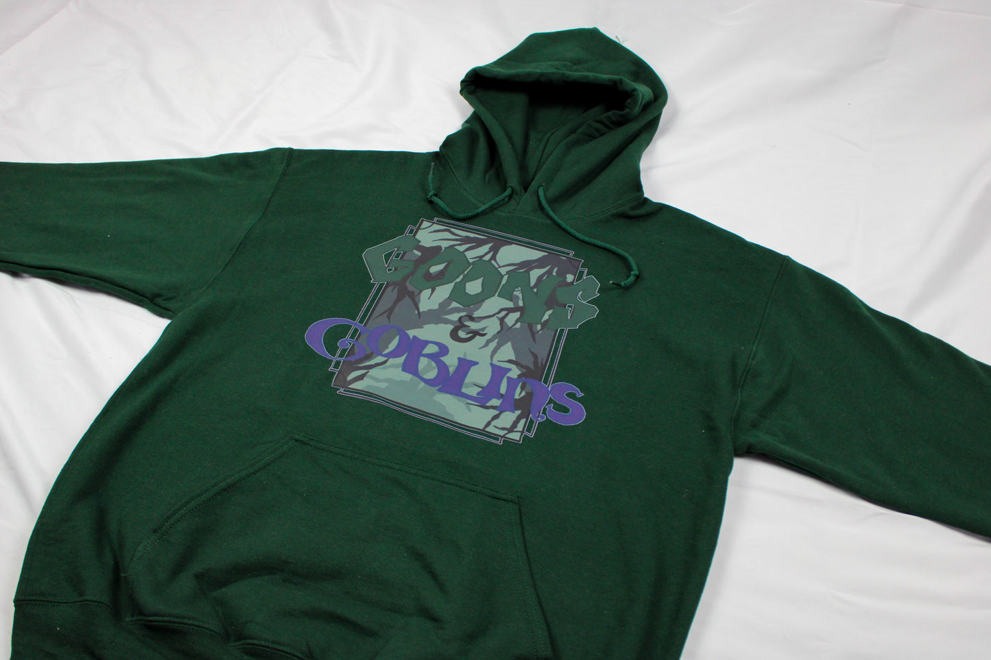 "Goons & Goblins" hoodie (green)
